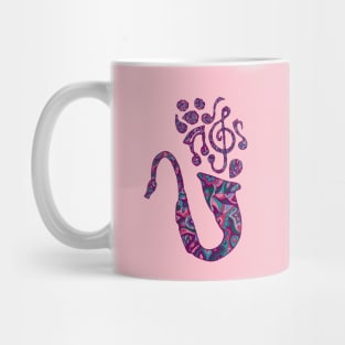 Saxophone Music Mug